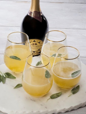 Ginger Sage Cocktail Drink Recipe